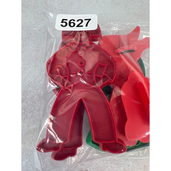 Vintage Cookie Cutters Gingerbread Men Angel Horse‎ Bell lot of 5 - Picture 9 of 9